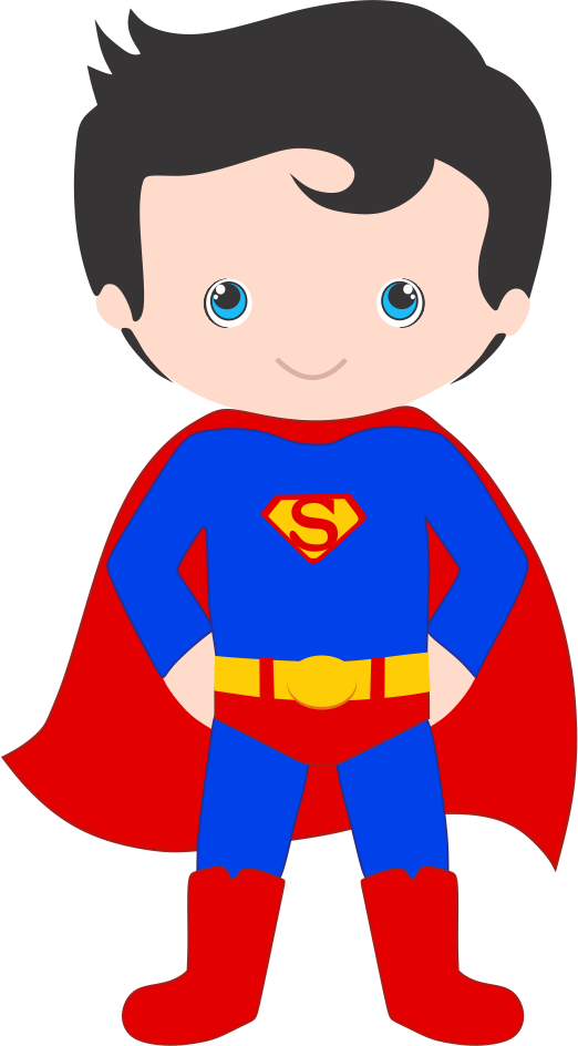 Clique Aqui Para A Aula Completa Como Alterar E Imprimir - Superman Kid Clipart (522x944), Png Download