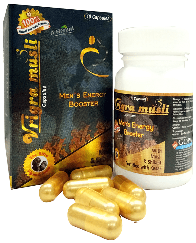 Vrinda Viagra Musli Capsule - Jinga Gold Capsules (1000x1000), Png Download