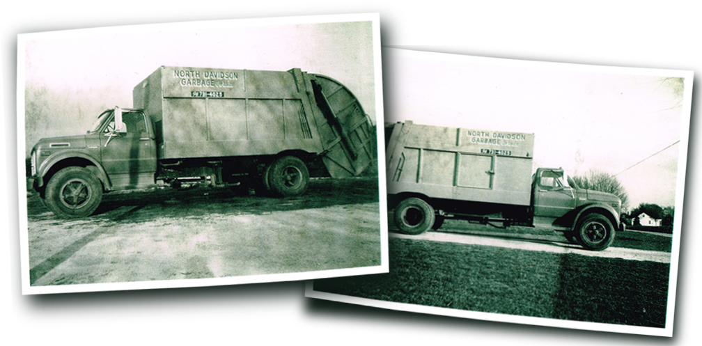 1970 - Garbage Truck (1008x497), Png Download