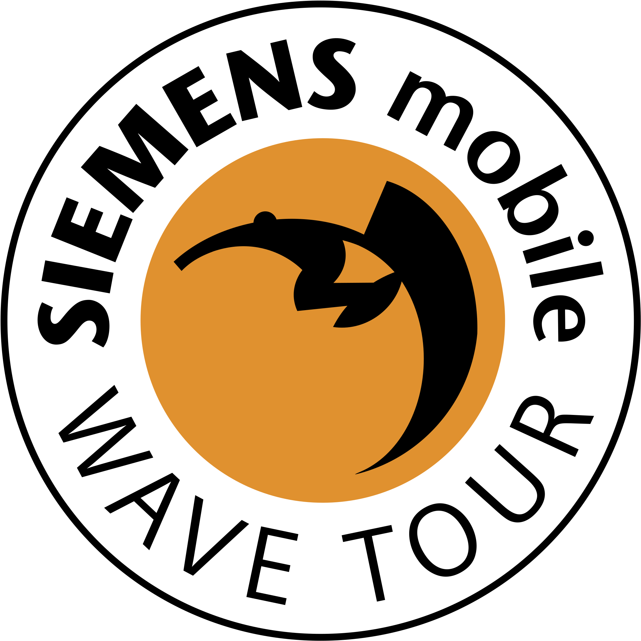 Siemens Mobile Logo Png Transparent - Circle (2400x2400), Png Download