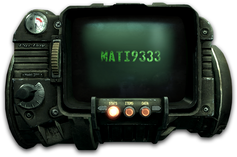 Picture - Fallout Pip Boy Ui (1000x560), Png Download