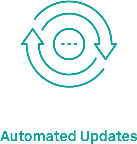 Icon-automatedupdates - Circle (626x626), Png Download