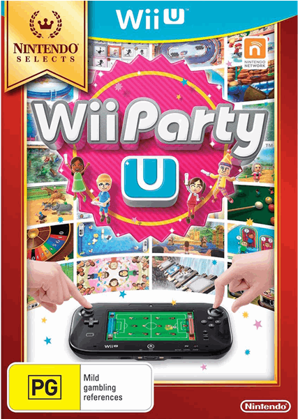 Wii Party U Wii U (600x600), Png Download