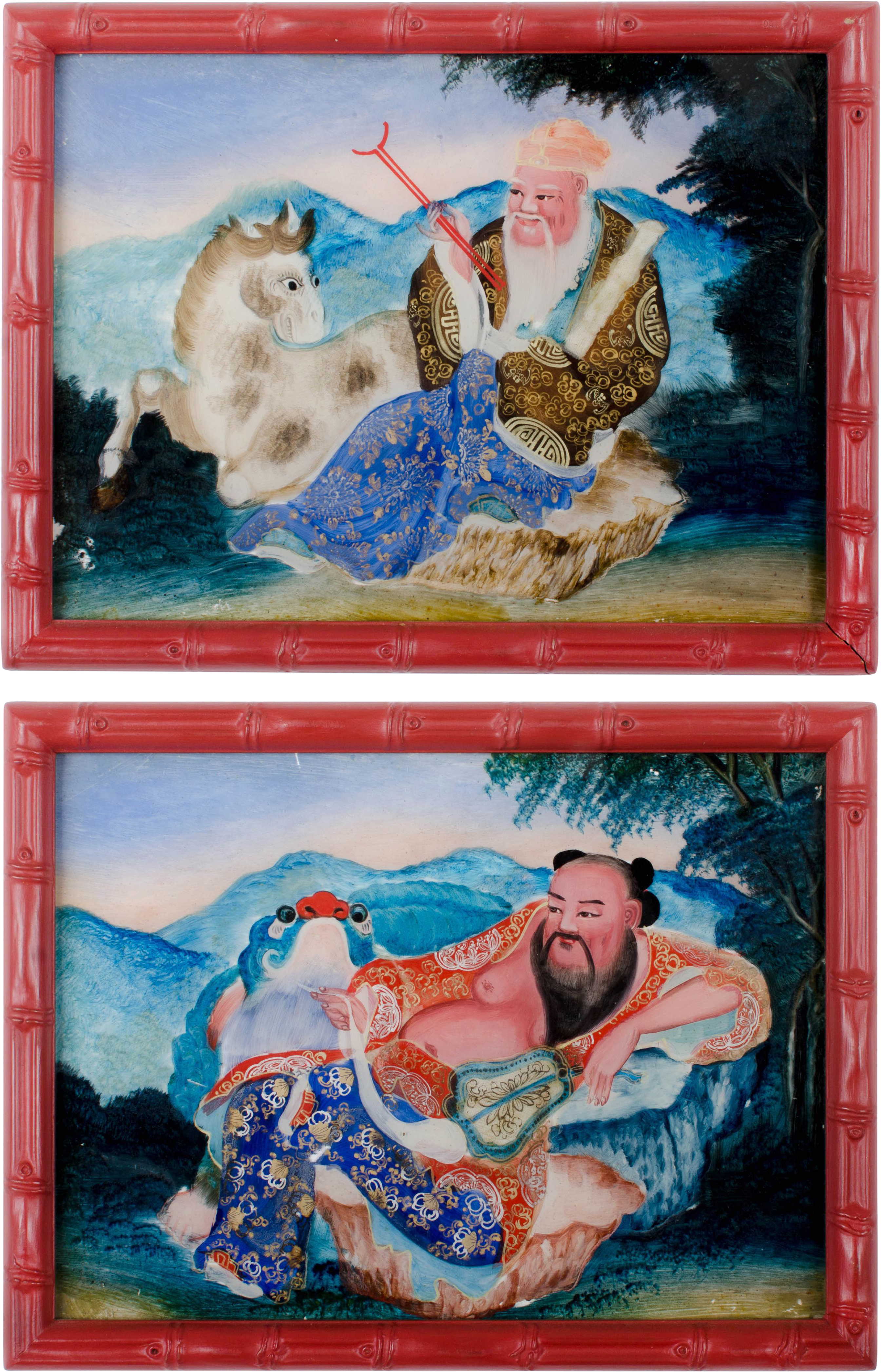 Transparent Glass Painting - Painting (4320x4321), Png Download