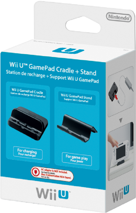Gamepad Cradle Stand Wii U - Wii U Cradle And Stands (1060x1040), Png Download