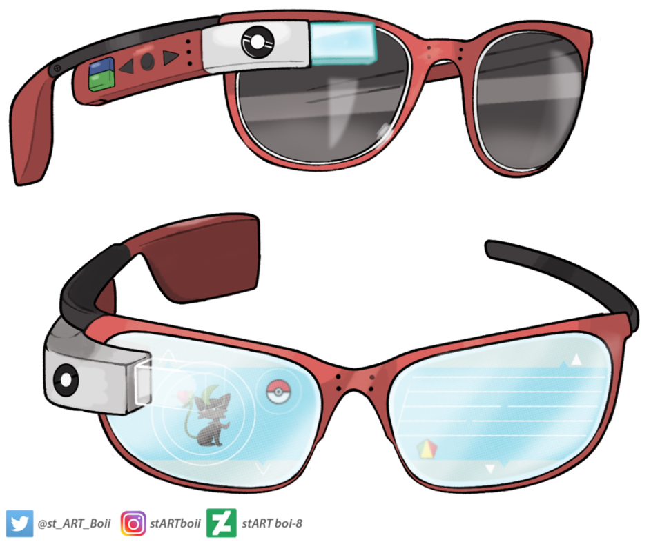 Black Sunglasses Pokemon - Pokemon Chaos & Cosmos (978x817), Png Download