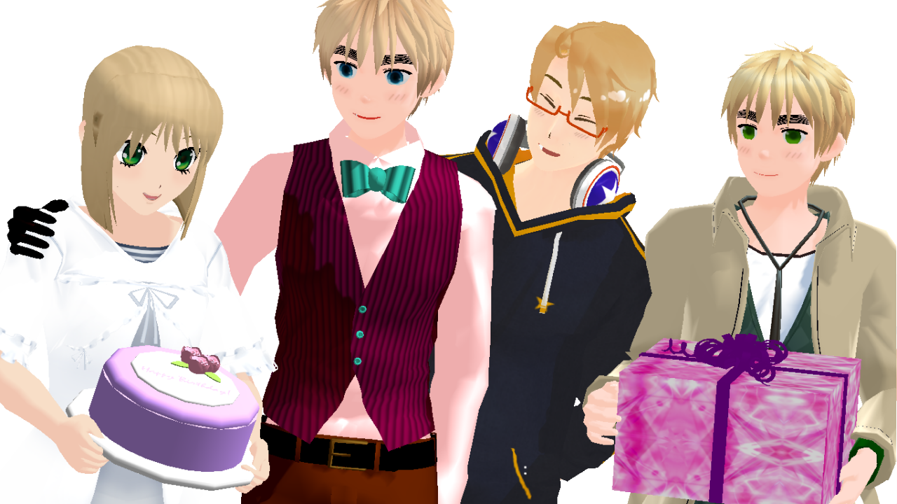 Axis Powers Imagens Oliver S Wish Game - Cartoon (1280x720), Png Download