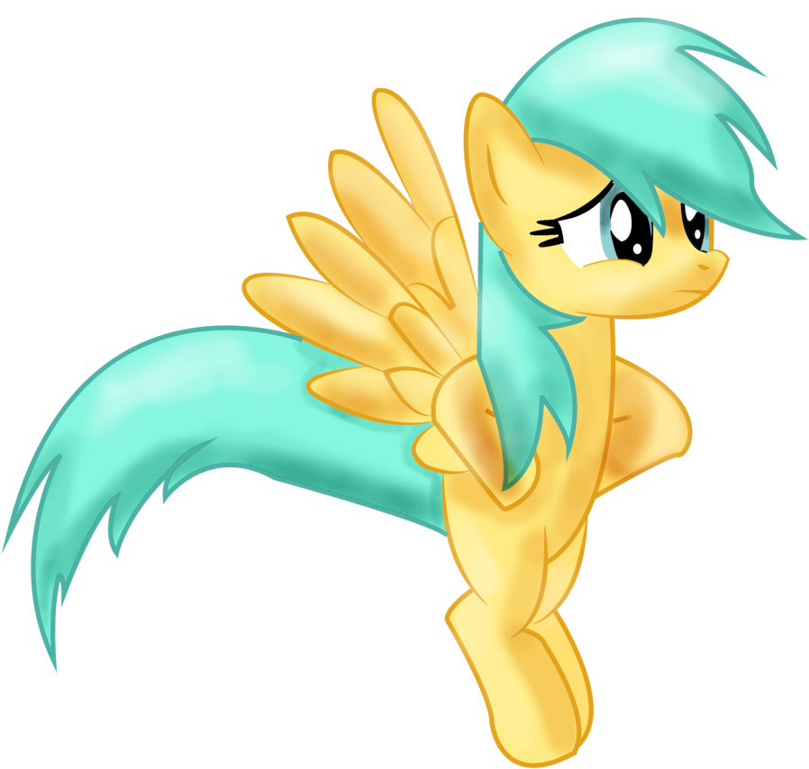 Water-horse, Safe, Simple Background, Sunshower Raindrops, - Cartoon (900x960), Png Download