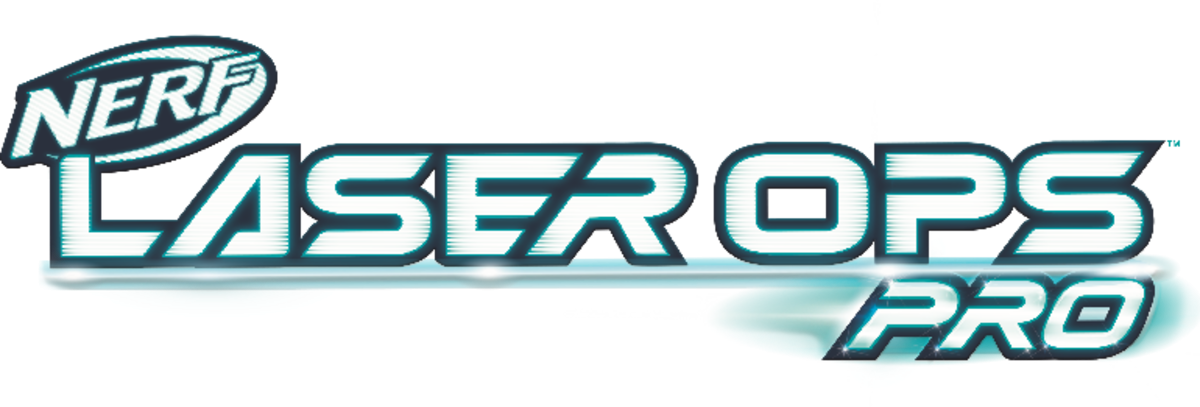 Latest Hasbro's "big Christmas Line" Nerf Laser Ops - Nerf Laser Ops Pro Logo (1200x407), Png Download