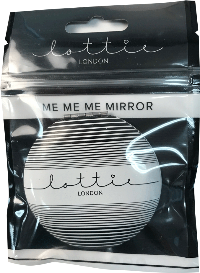 Lottie London Me Me Me Flip Mirror - Box (1000x1000), Png Download