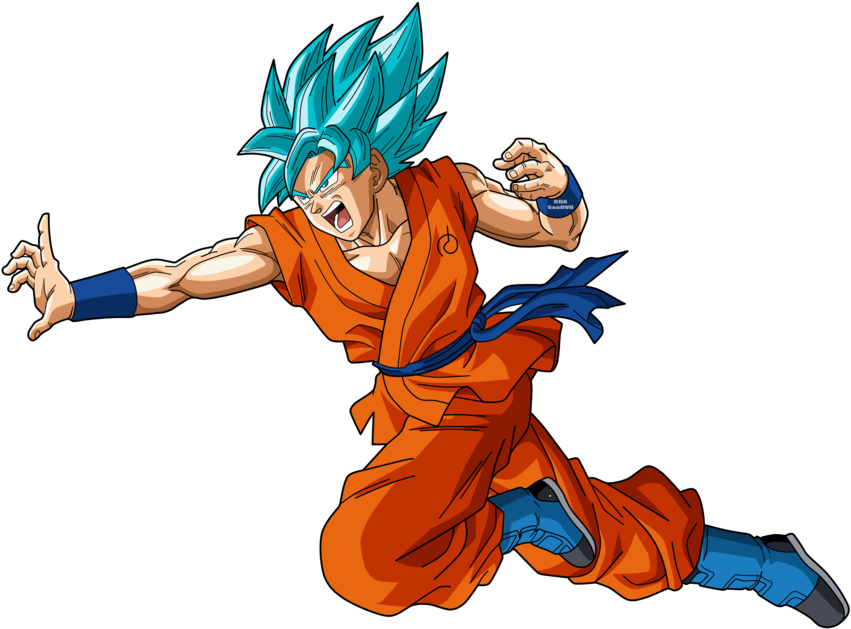 Goku Ssgss Png - Goku Ssgss Kamehameha Png (1024x817), Png Download