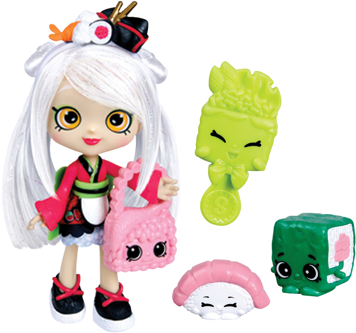 Shopkins Shopkins 'shoppies' Dolls - Shopkins Shoppie Sara Sushi (1350x1800), Png Download