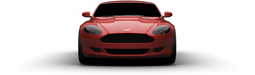 Aston Martin Db9'05 By Barry - Aston Martin V8 Vantage (2005) (1004x373), Png Download
