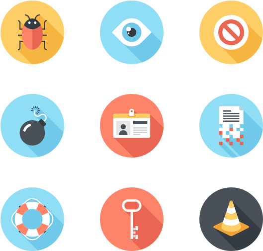 Security And Protection - Circle (600x564), Png Download