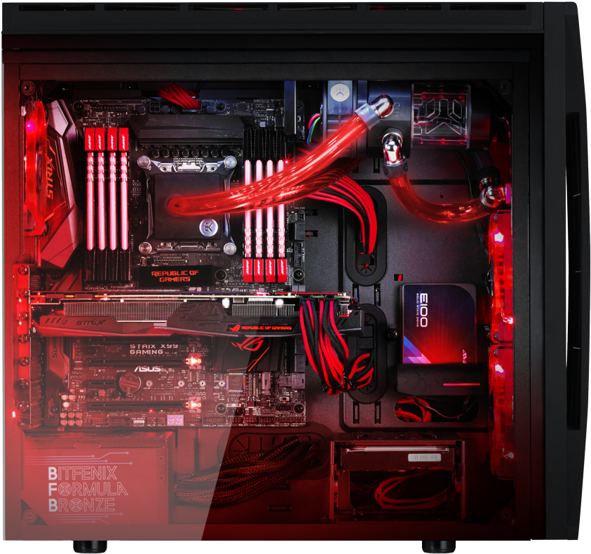 Bitfenix Annonce Son Nouveau Boitier, Le Aurora Tempered - Bitfenix Alchemy 2.0 Cable (900x900), Png Download