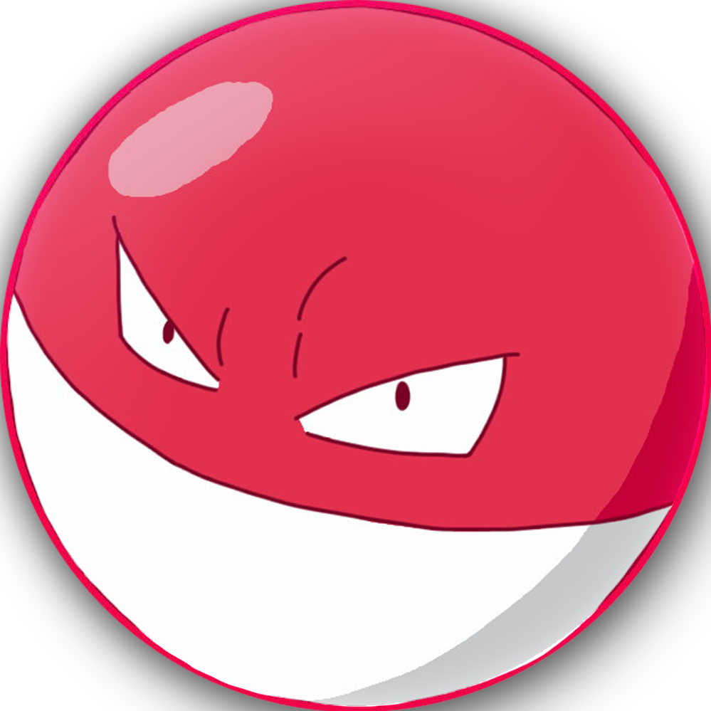 Alisio Skins Url - Pokemon Voltorb Art (999x999), Png Download