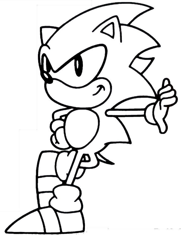 Sonicwall - Cartoon (716x930), Png Download