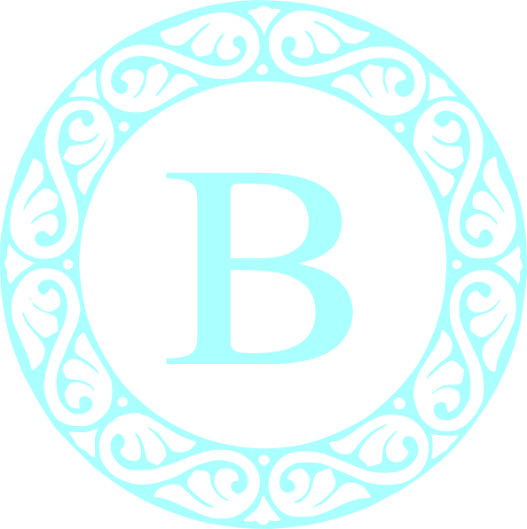 Download Download Letter B Monogram Svg Clip Arts 594 X 596 Px Png Image With No Background Pngkey Com
