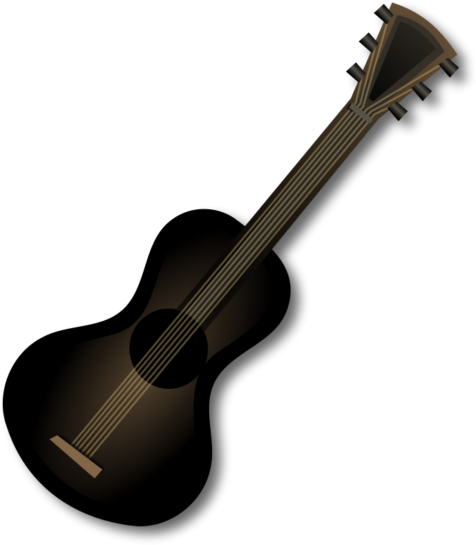 Free Clipart - Guitar (702x800), Png Download