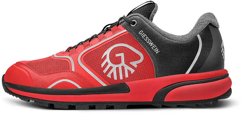 Merino Wool Sport Shoe - Giesswein Wool Cross X (950x463), Png Download