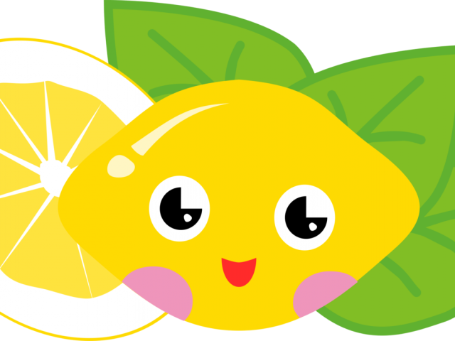 Lemon Clipart Kawaii - Lemons Cartoon (640x480), Png Download