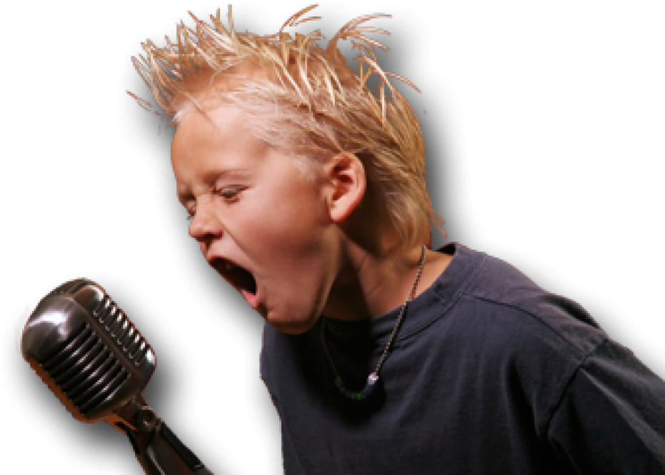 Boy Singing Png - Singing Boy Image Png (1160x665), Png Download