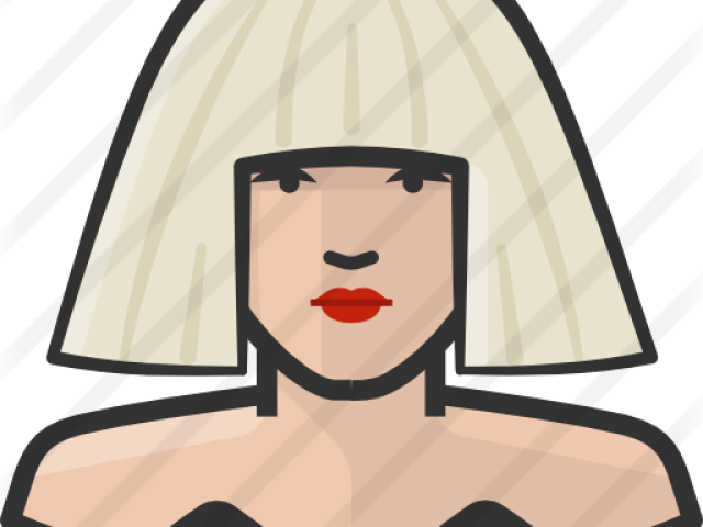 Lady Gaga Clipart Png - Lady Gaga Png Draw (640x480), Png Download