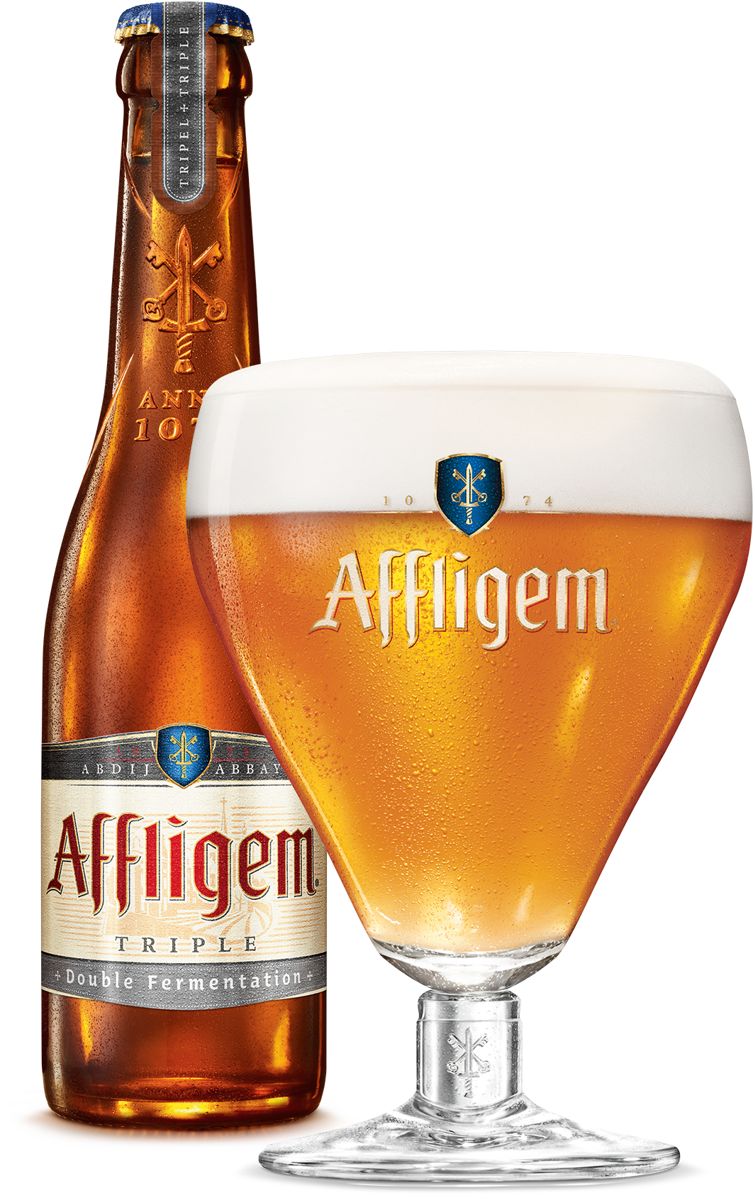 Affligem Triple - Affligem Beer (1333x1772), Png Download