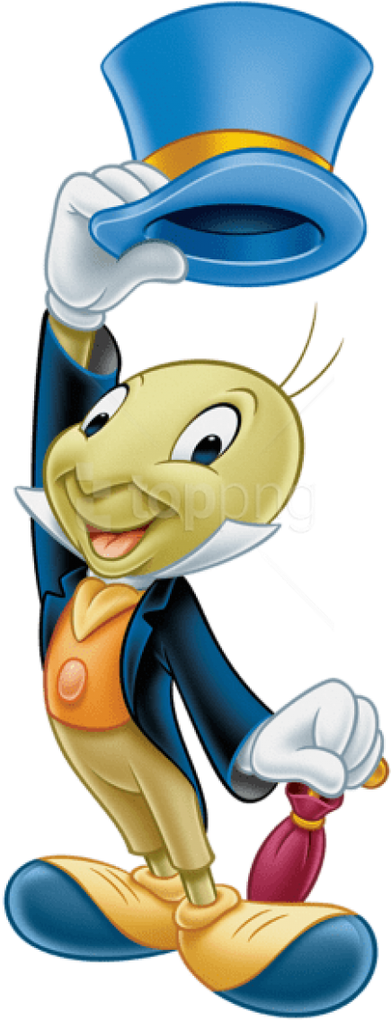 Free Png Download Transparent Jiminy Cricket Clipart - Jiminy Cricket Transparent (480x1162), Png Download