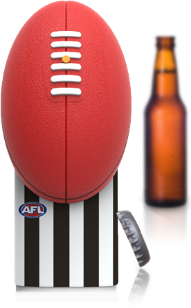 Collingwood Magpies - American Football (482x644), Png Download