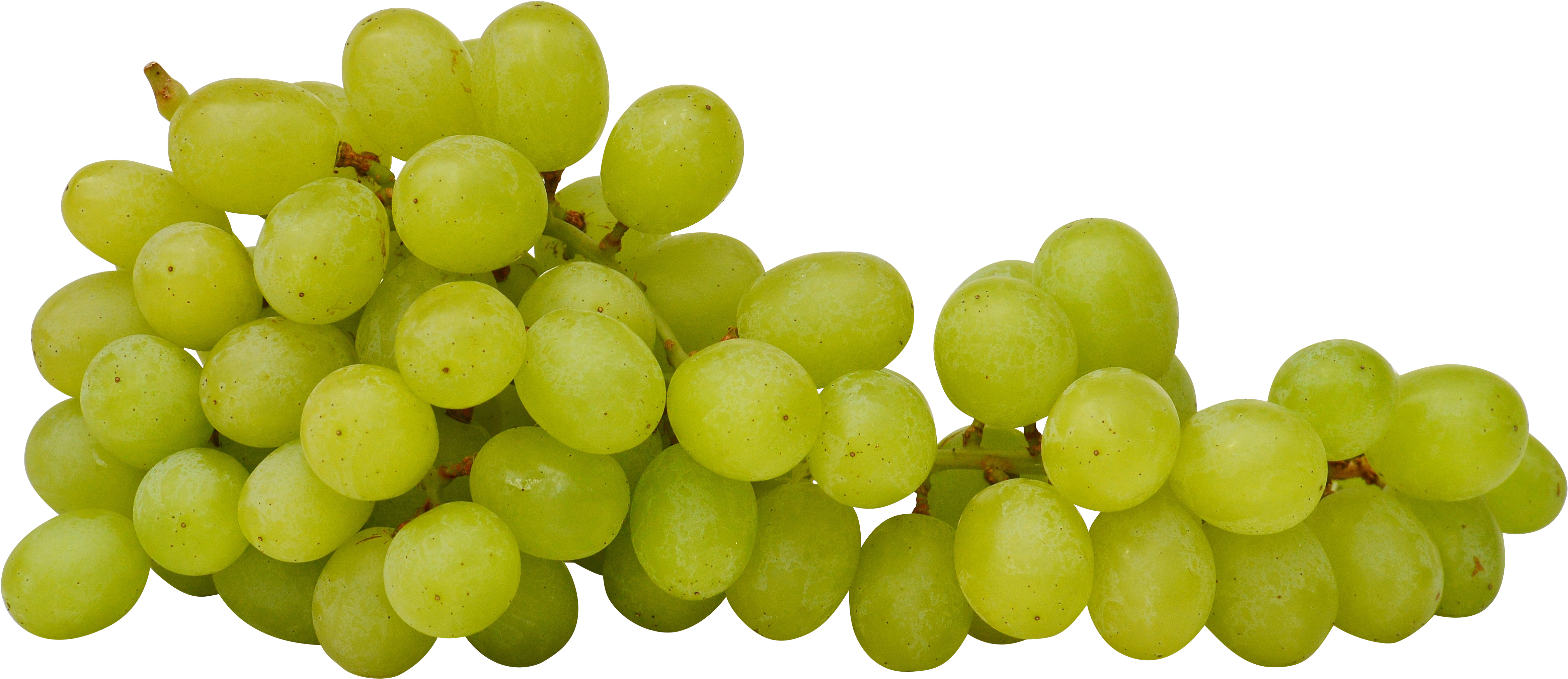 Green Grapes - Grape (5844x3724), Png Download
