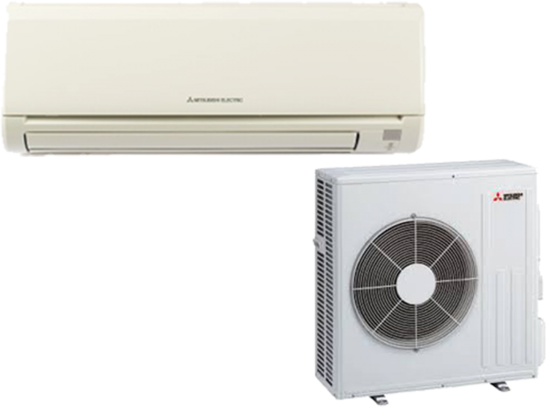 Mitsubishi 18k Btu - Air Conditioner Mono Split Mitsubishi Msz-sf25 + Msz-sf25ve (1200x1200), Png Download
