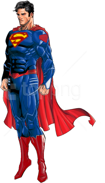 Download Superman Clipart Png Photo - Transparent Comic Superman Png (481x789), Png Download