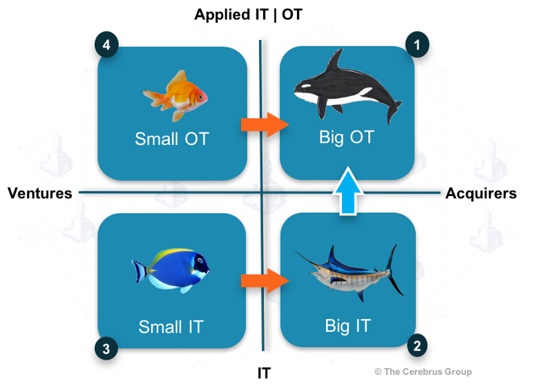 Predatory Habits Of Big Fish In The It Ot World - Technology Stack Strategy Quadrent (800x567), Png Download