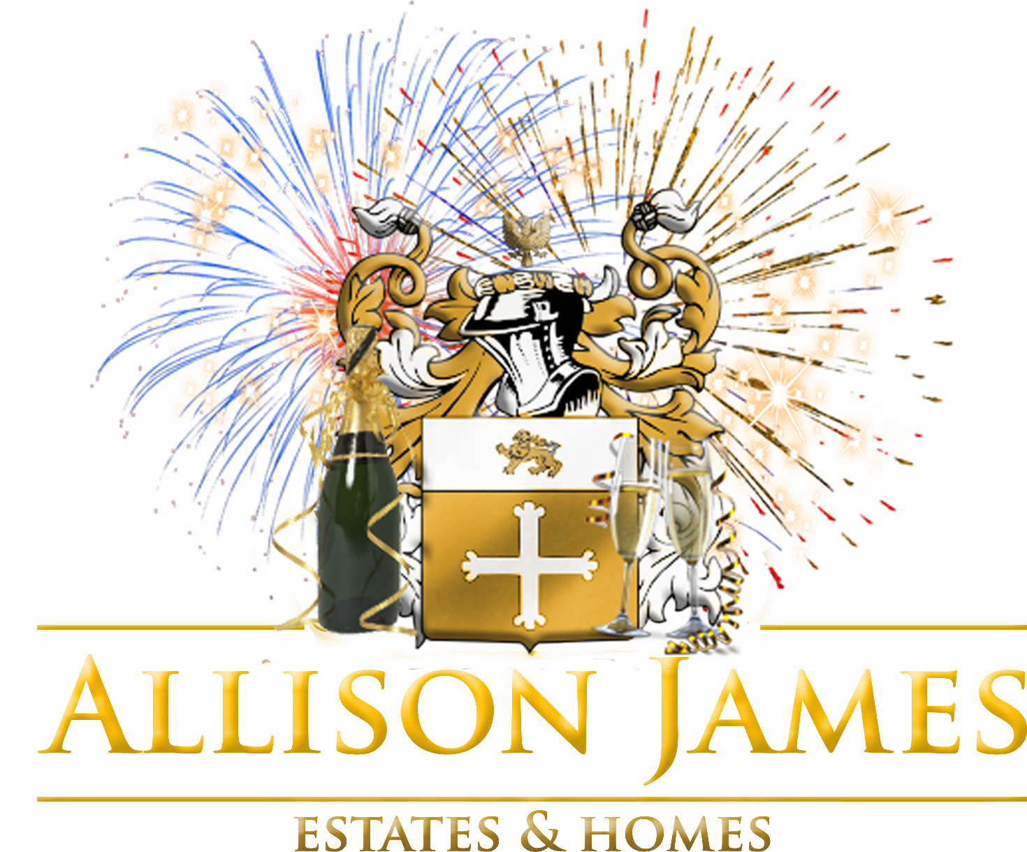 New Year Logo - Graphic Design (2007x1549), Png Download