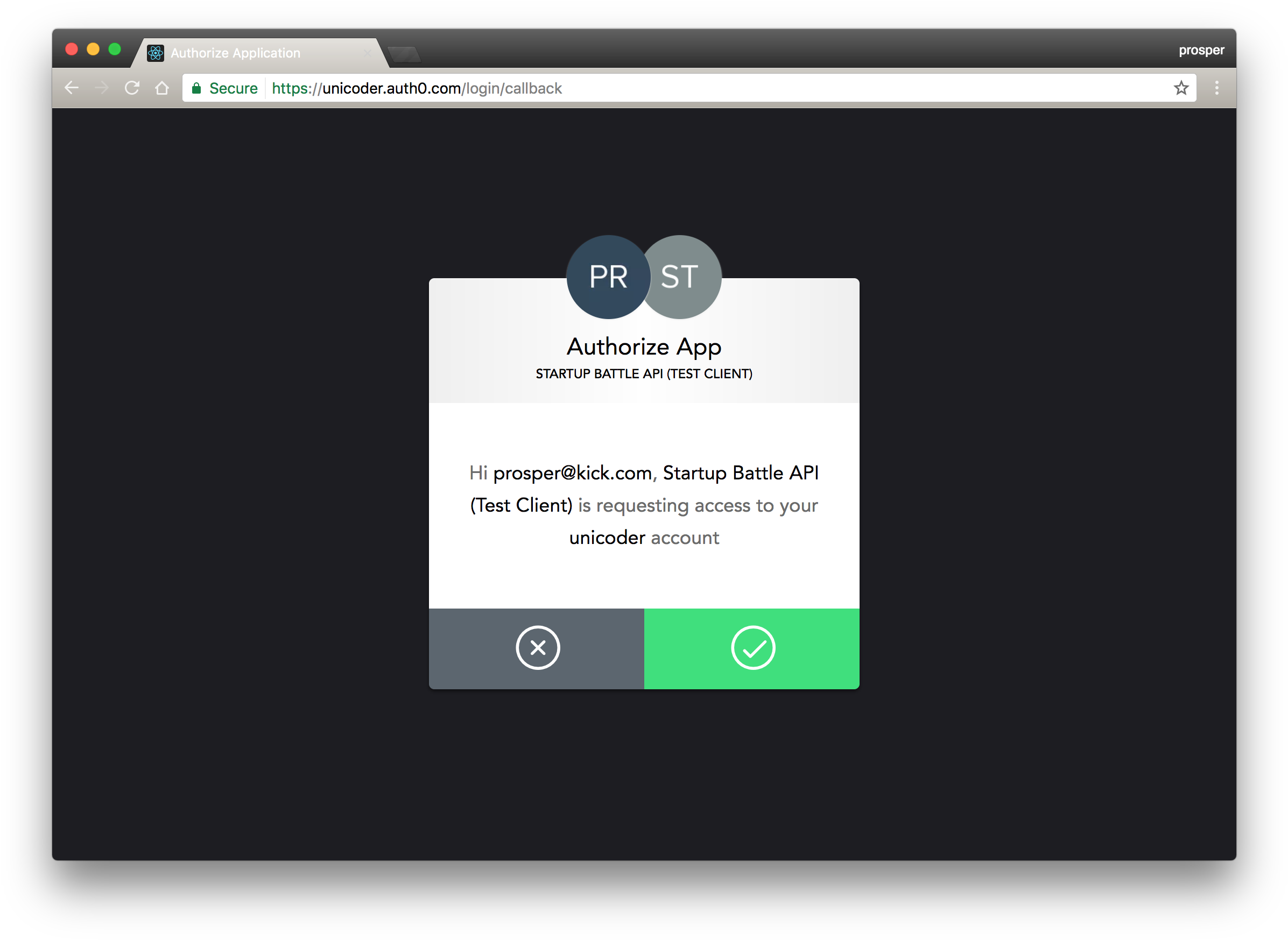 User Consent Dialog - Adonis Js (2424x1770), Png Download