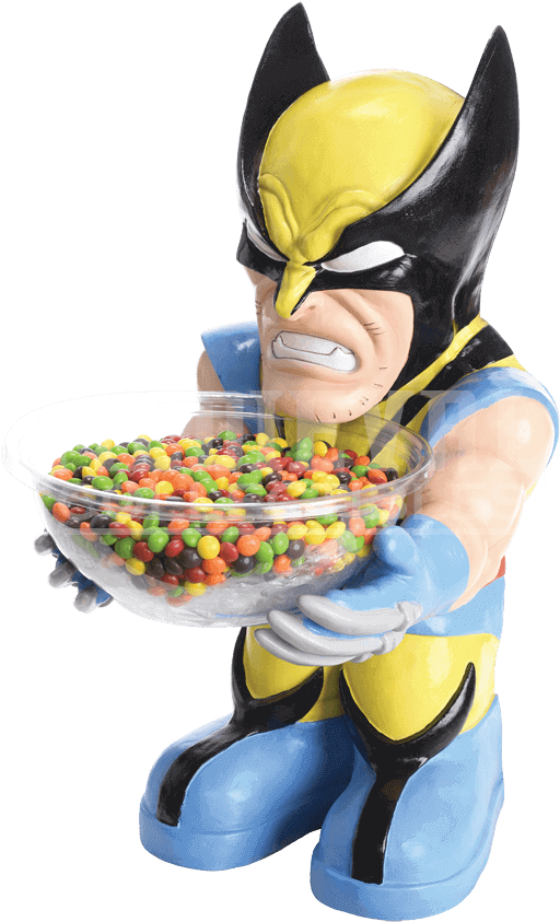 Wolverine Candy Bowl Holder (850x850), Png Download