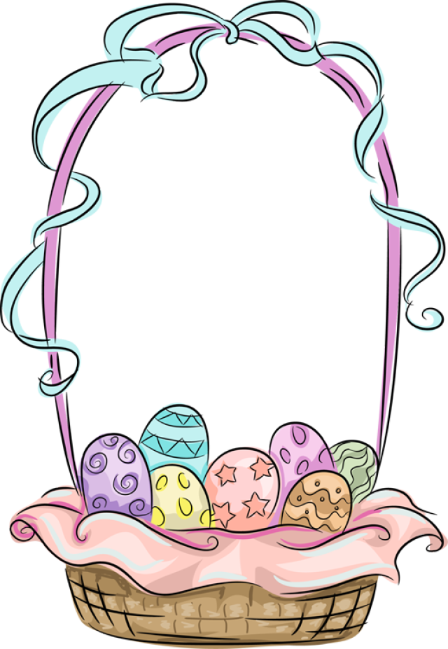 Web Design Easter Baskets, Clip Art And Holiday Clip - Happy Easter Bella (640x927), Png Download