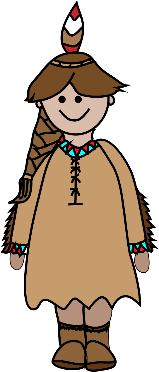 native american baby clipart