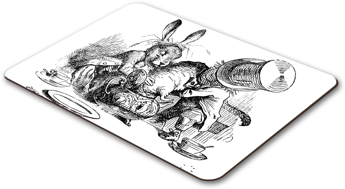 Alice In Wonderland Artwork - Sketch (1207x841), Png Download