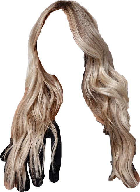 Highlight Lowlight Blonde Hair (480x659), Png Download