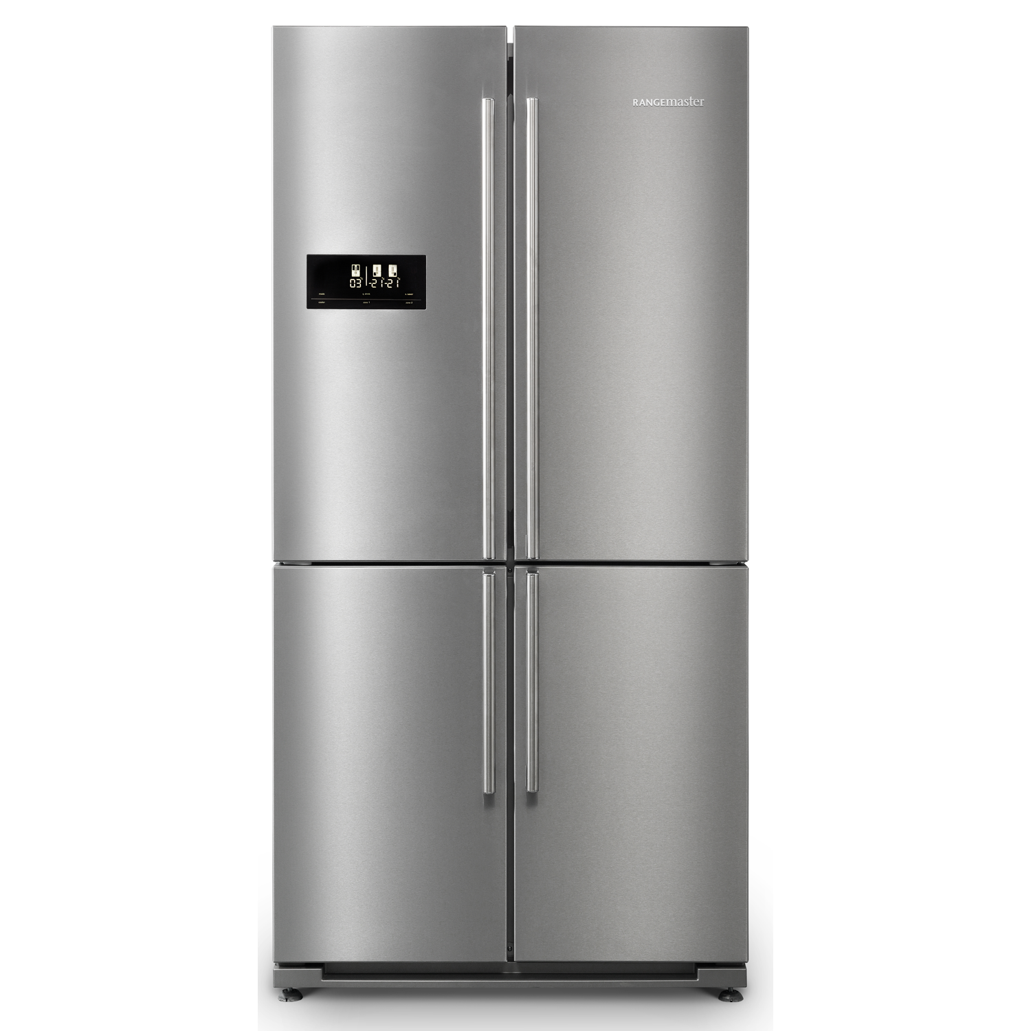 Rangemaster Rsxs18ss/c French Style Four Door Sxs Fridge - Rangemaster Rsxs18 American Fridge Freezer (1500x1500), Png Download