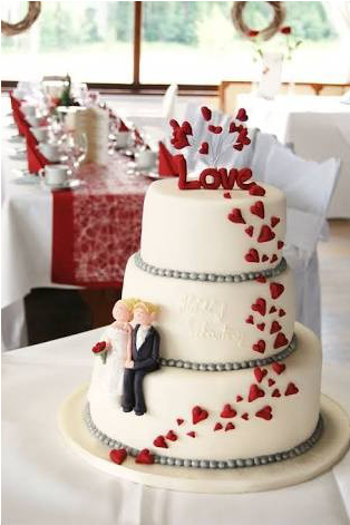 Bakersfun-butter Cream Cakes - Torta Para Boda Civil (750x470), Png Download