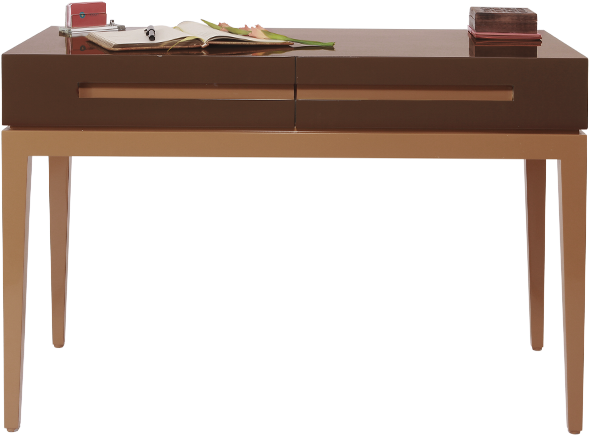 A Desk Table With A Blend Of Traditional Style, Sleek - Sofa Tables (795x434), Png Download