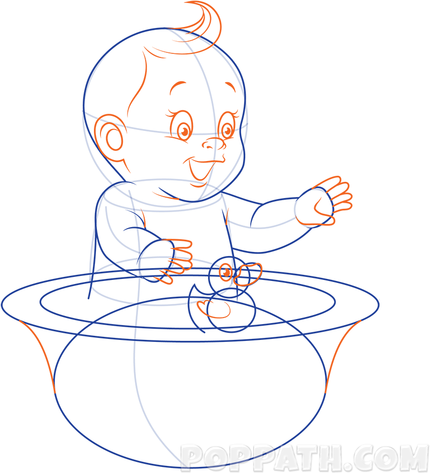 Graphic Library Download How To Draw A Taking Pop Path - Cartoon (1000x1000), Png Download