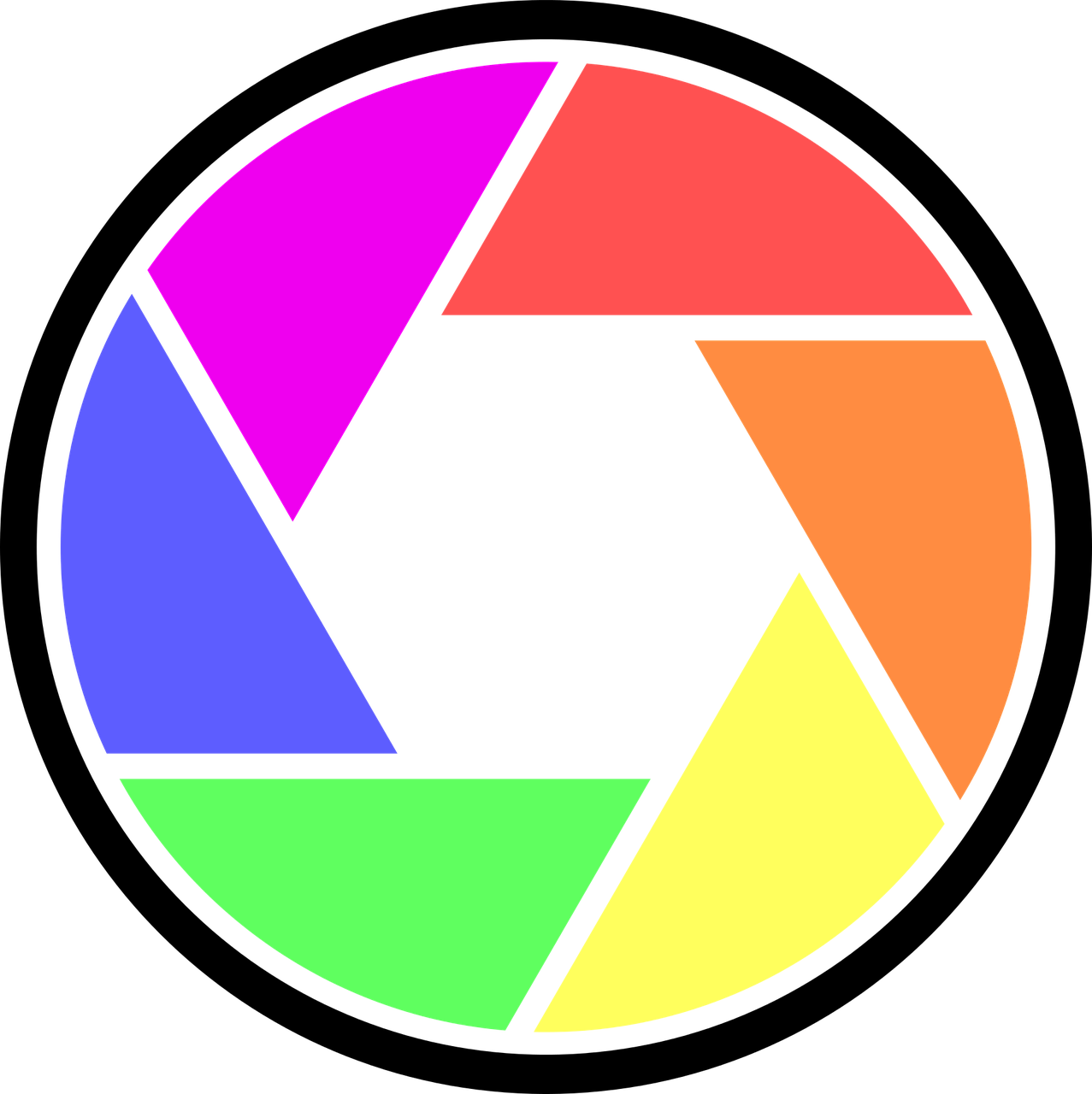Colour Camera Logo Png (1277x1280), Png Download