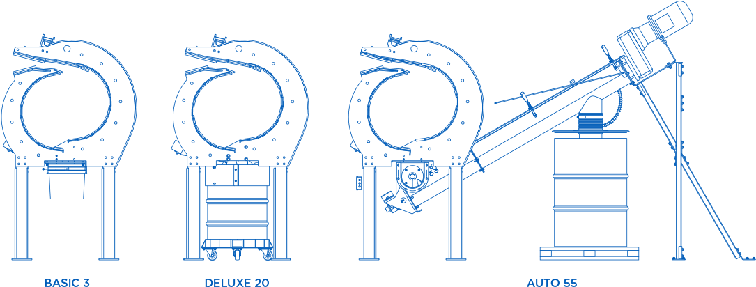 Bullet Collection Systems - Diagram (1087x418), Png Download