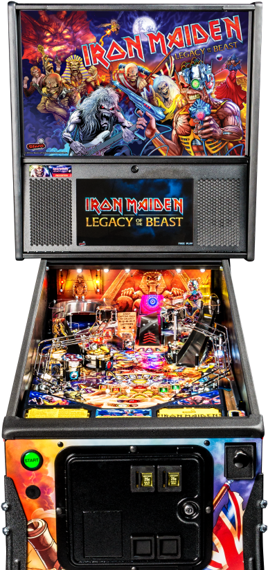 24 Hour Game Hall Details - Stern Pinball Png (494x823), Png Download