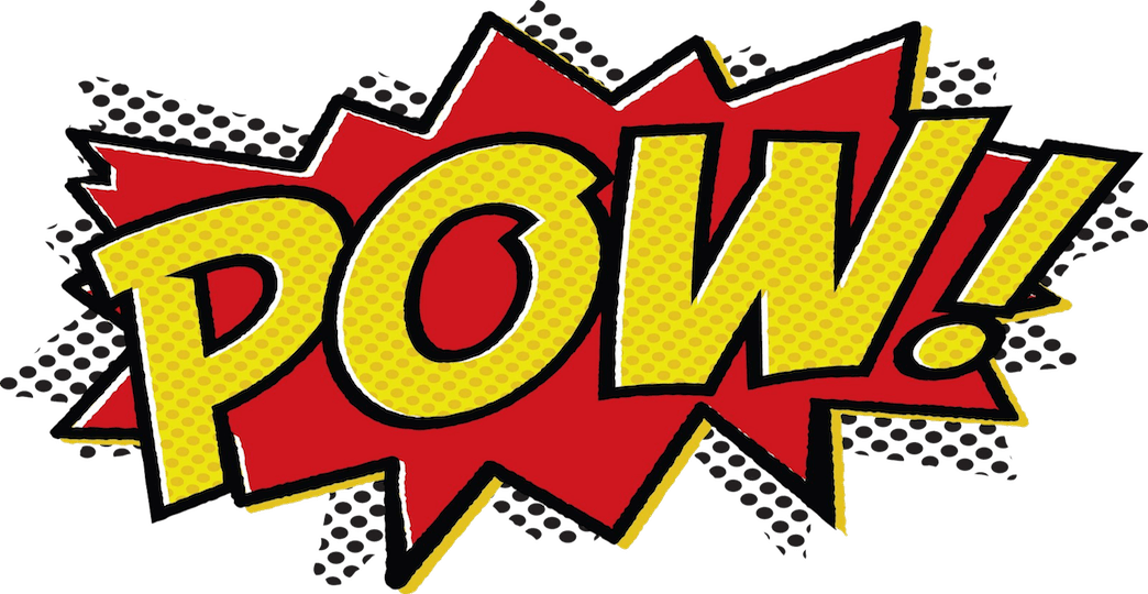 Hero Clipart Word Jesus - Comic Book Clipart (1044x540), Png Download