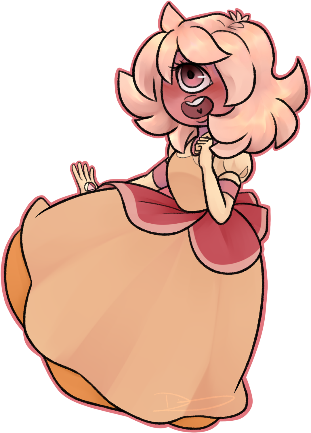 A Percious Gem For Your Dash - Cartoon (1280x1536), Png Download